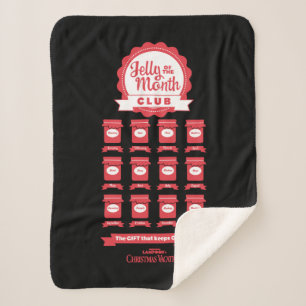 Christmas Vacation   Jelly of the Month Club Sherpa Blanket