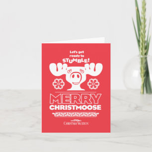 Christmas Vacation   Merry Christmoose Note Card