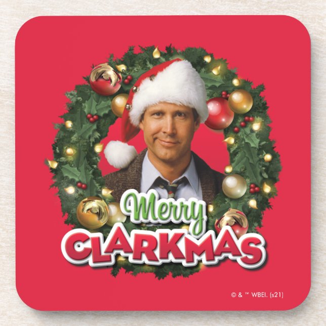 Christmas Vacation | Merry Clarkmas Coaster (Front)