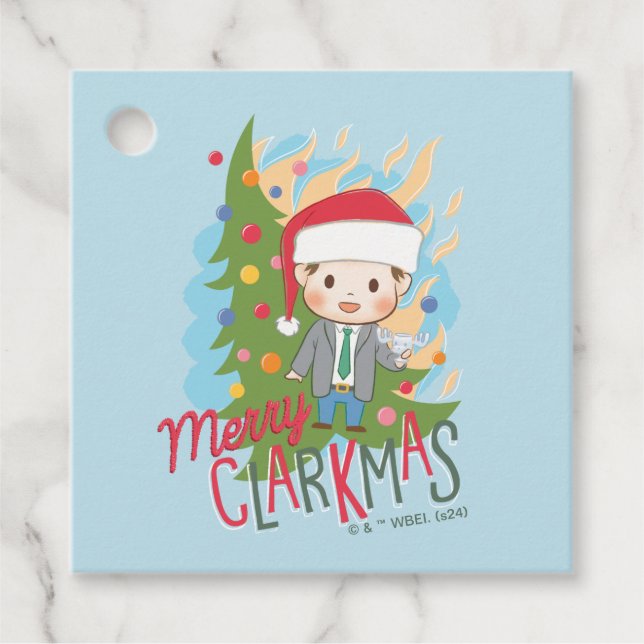 Christmas Vacation Merry Clarkmas Favour Tags (Front)