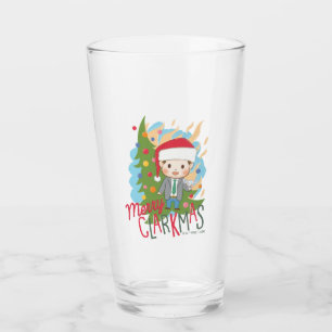 Christmas Vacation Merry Clarkmas Glass