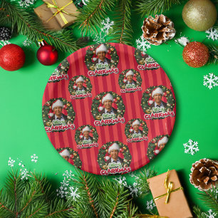 Christmas Vacation   Merry Clarkmas Pattern Paper Plate