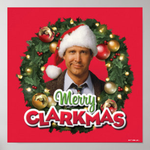 Christmas Vacation Merry Clarkmas Poster