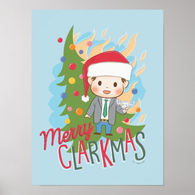 Christmas Vacation Merry Clarkmas Poster (Front)