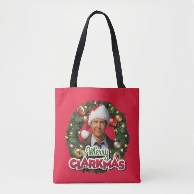 Christmas Vacation | Merry Clarkmas Tote Bag (Front)