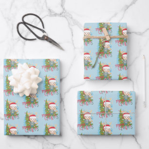 Christmas Vacation Merry Clarkmas Wrapping Paper Sheet