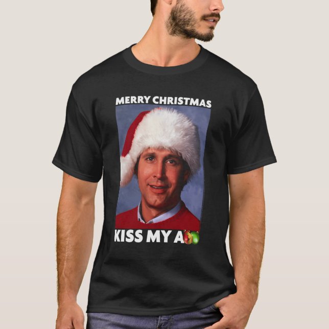 Christmas Vacation Merry Kiss T-Shirt (Front)