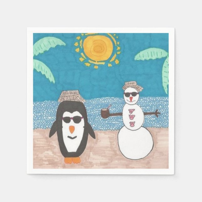 Christmas Vacation Napkin (Front)