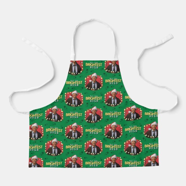 Christmas Vacation | Not the Brightest Bulb Patter Apron (Front)