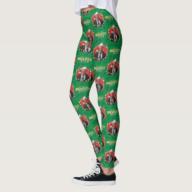 Christmas Vacation | Not the Brightest Bulb Patter Leggings (Left)