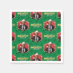 Christmas Vacation Not the Brightest Bulb Patter Napkin