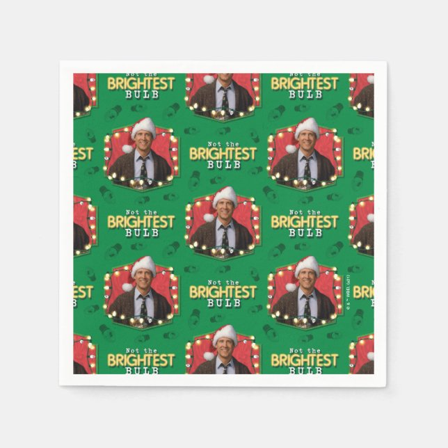 Christmas Vacation | Not the Brightest Bulb Patter Napkin (Front)