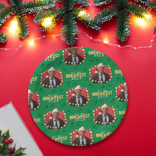 Christmas Vacation   Not the Brightest Bulb Patter Paper Plate