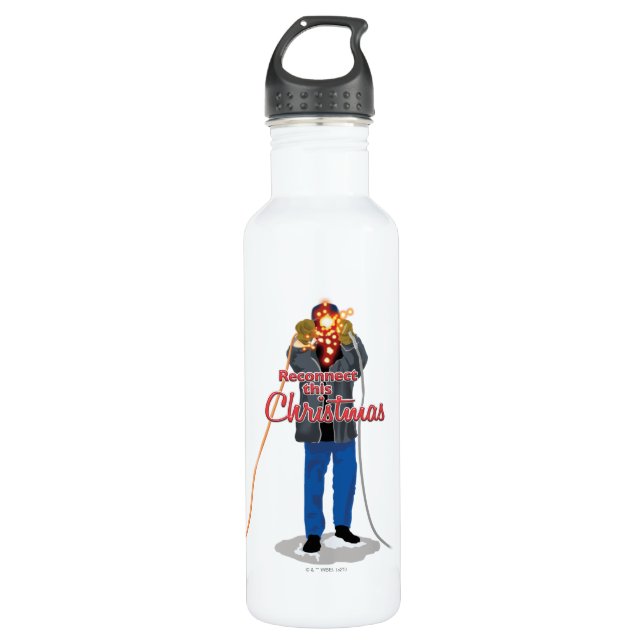 Christmas Vacation | Reconnect this Christmas 710 Ml Water Bottle (Front)