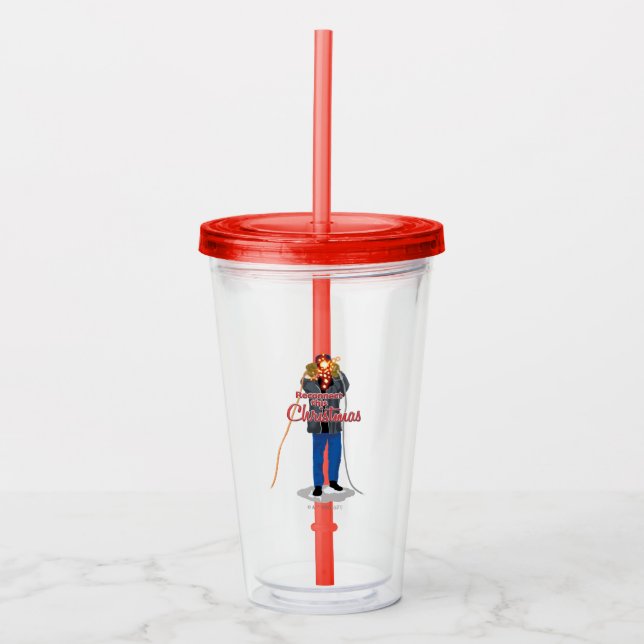 Christmas Vacation | Reconnect this Christmas Acrylic Tumbler (Front)