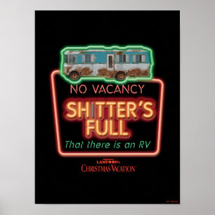 Christmas Vacation   Sh*tter's Full Neon Sign