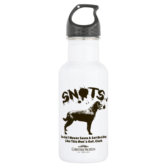 Christmas Vacation | Snots 532 Ml Water Bottle (Front)