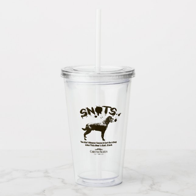 Christmas Vacation | Snots Acrylic Tumbler (Front)
