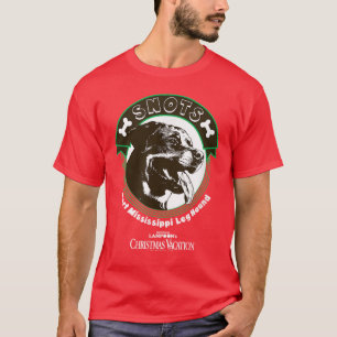 Christmas Vacation Snots Mississippi Leg Hound Gif T-Shirt