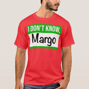 Christmas Vacation Todd and Margo Name Tag T-Shirt