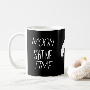 Christmas Valentine Novelty Fashion MOON SHINE Coffee Mug