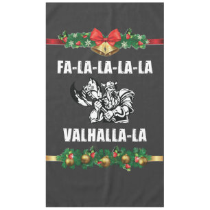 Christmas Valhalla T-Shirt Tablecloth