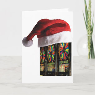 Christmas Vegas Slots Holiday Card