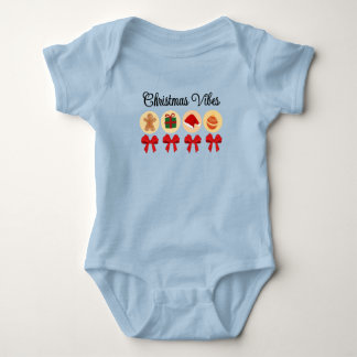 Christmas Vibes Baby Bodysuit