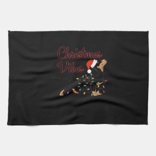 Christmas Vibes Classic T-Shirt Tea Towel