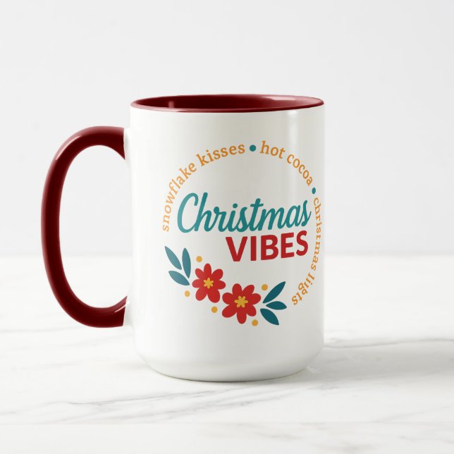 Christmas Vibes Combo Mug (Left)