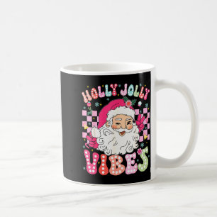 Christmas Vibes Cute Nk Santa Christmas Xmas Women Coffee Mug