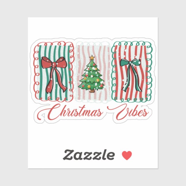 Christmas Vibes Festive Holiday Design (Sheet)
