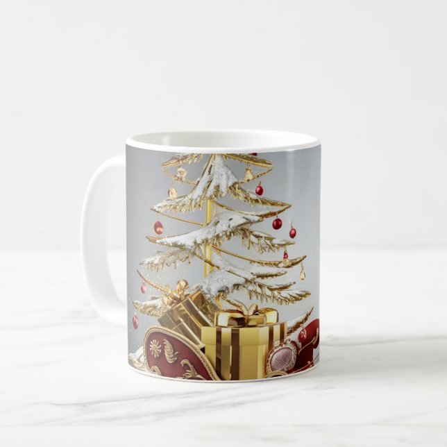 CHRISTMAS VIBES Mug (Front Left)