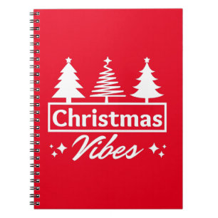 Christmas Vibes Notebook