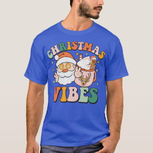 Christmas Vibes Peaceful Groovey Daisy Flower Hot  T-Shirt