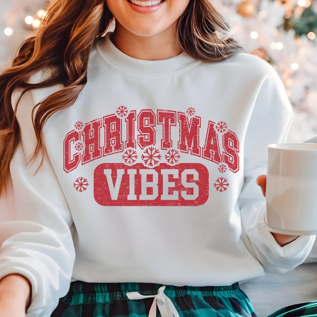 Christmas Vibes Sweatshirt  (Creator Uploaded)