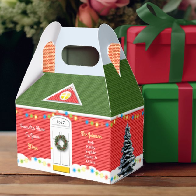 Christmas Victorian Home Personalised Holiday Box (Creator Uploaded)