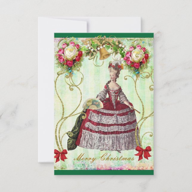 Christmas Victorian Marie Purse Cards (Front)