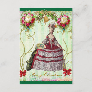 Christmas Victorian Marie Purse Cards