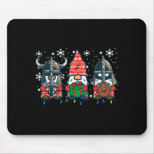 Christmas Viking Gnomes Funny Nordic Xmas Men Wome Mouse Mat