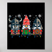 Christmas Viking Gnomes Funny Nordic Xmas Men Wome