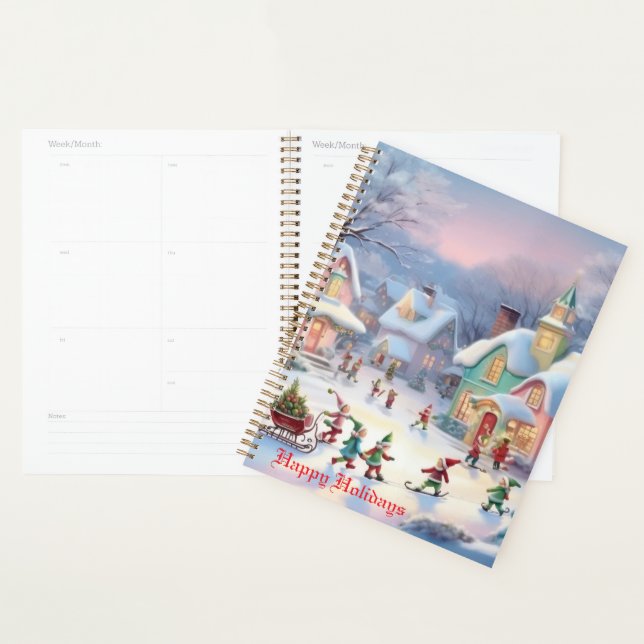Christmas Village Calendar Planner (Display)