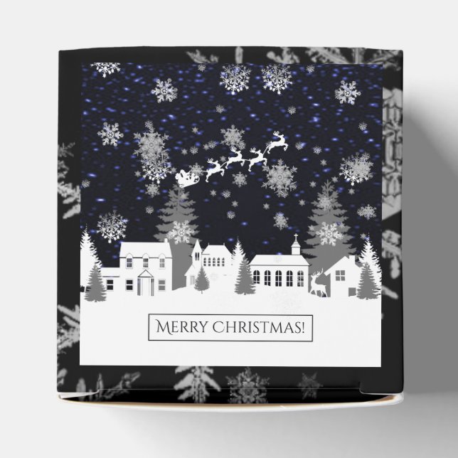 Christmas Village Favour Box (Top)