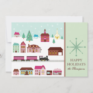Christmas Village Holiday Cards