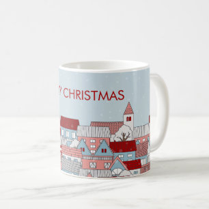 Christmas Village Holiday Coffee Mug