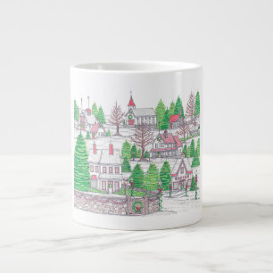 Christmas Village Jumbo Coffee Mug