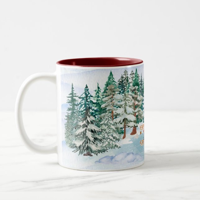 Christmas Village Mug (Left)