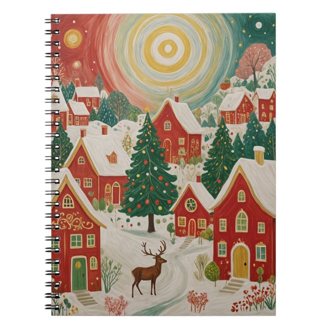 Christmas Village Notebook (Front)