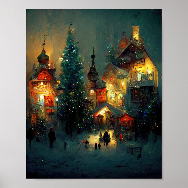 Christmas Village Poster (Front)