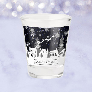 Christmas Village Shot glass